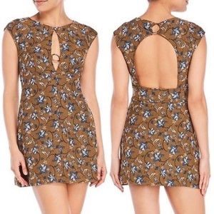 NWT Free People Jacquard Mini Dress